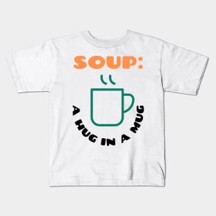 Mark Corrigan loves soup Kids T-Shirt